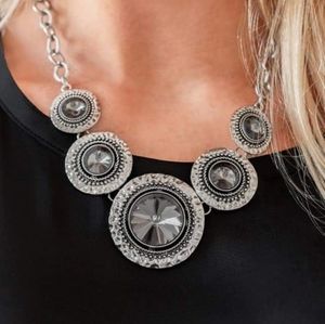 Necklace and earrings